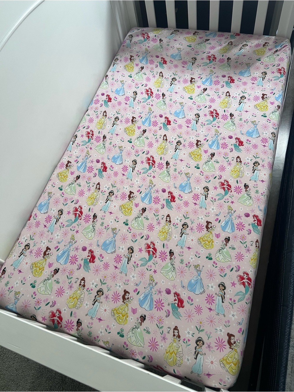 Little Sleepies Disney Princess Fitted Crib Sheet | Like New